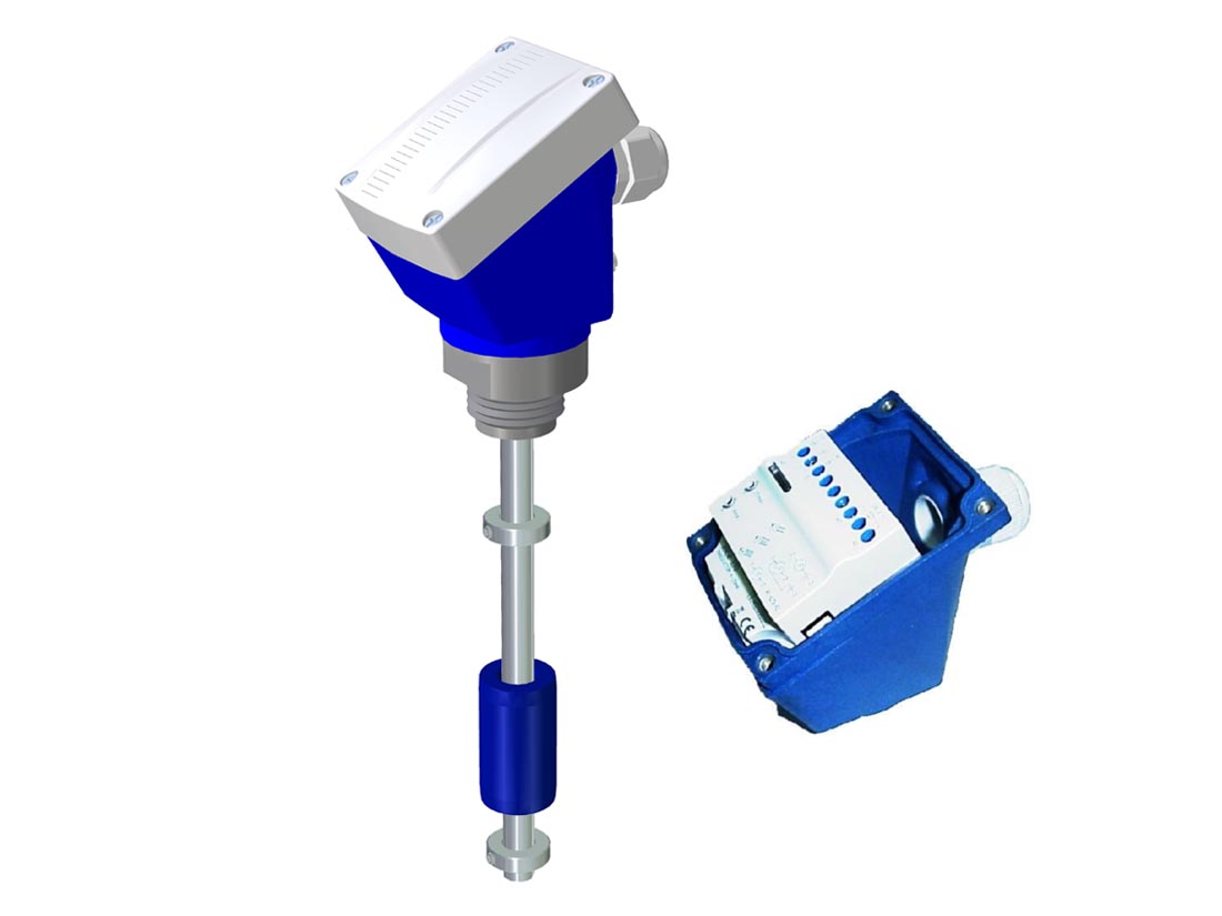 Plovákový hladinoměr s převodníkem 4-20 mA